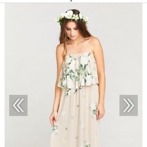 HACIENDA MAXI DRESS ~ BOUQUET TOSS